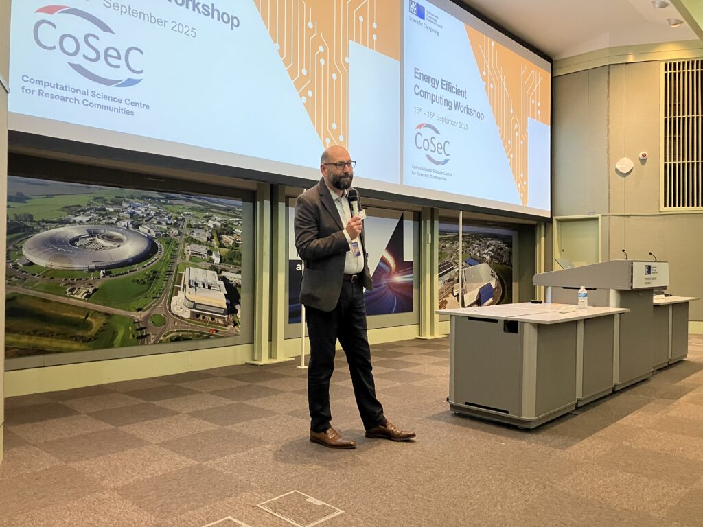 Tyrone Rees opening Energy Efficient Workshop