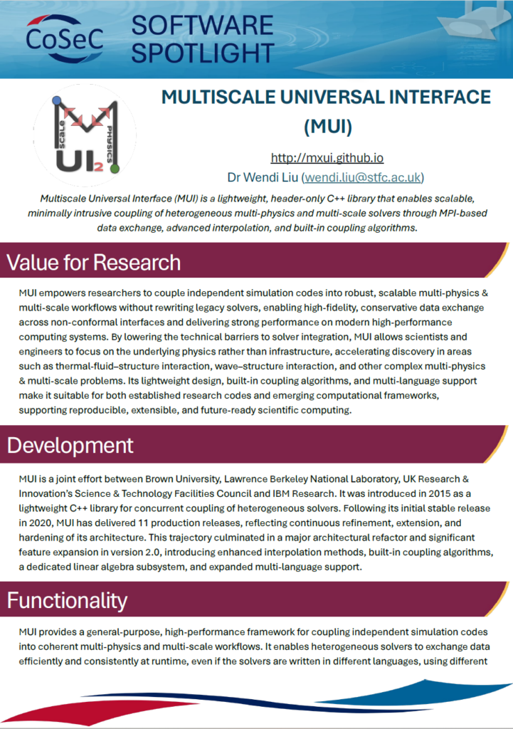 MUI software spotlight page 1